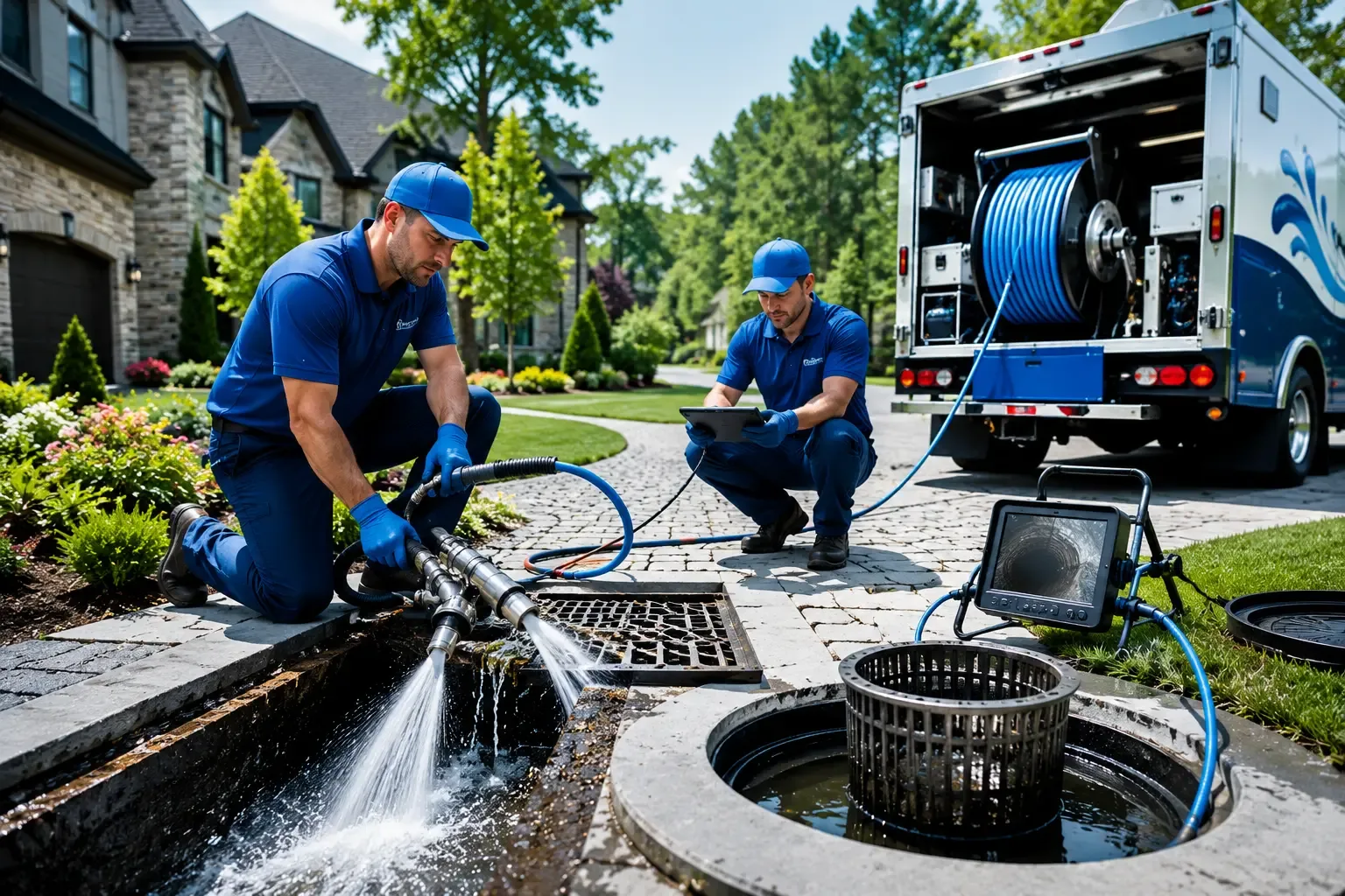 Local outdoor drain cleaning professionals in Westover, WV